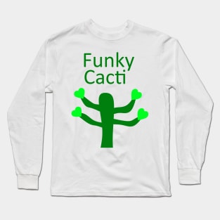 Funky Cacti Long Sleeve T-Shirt